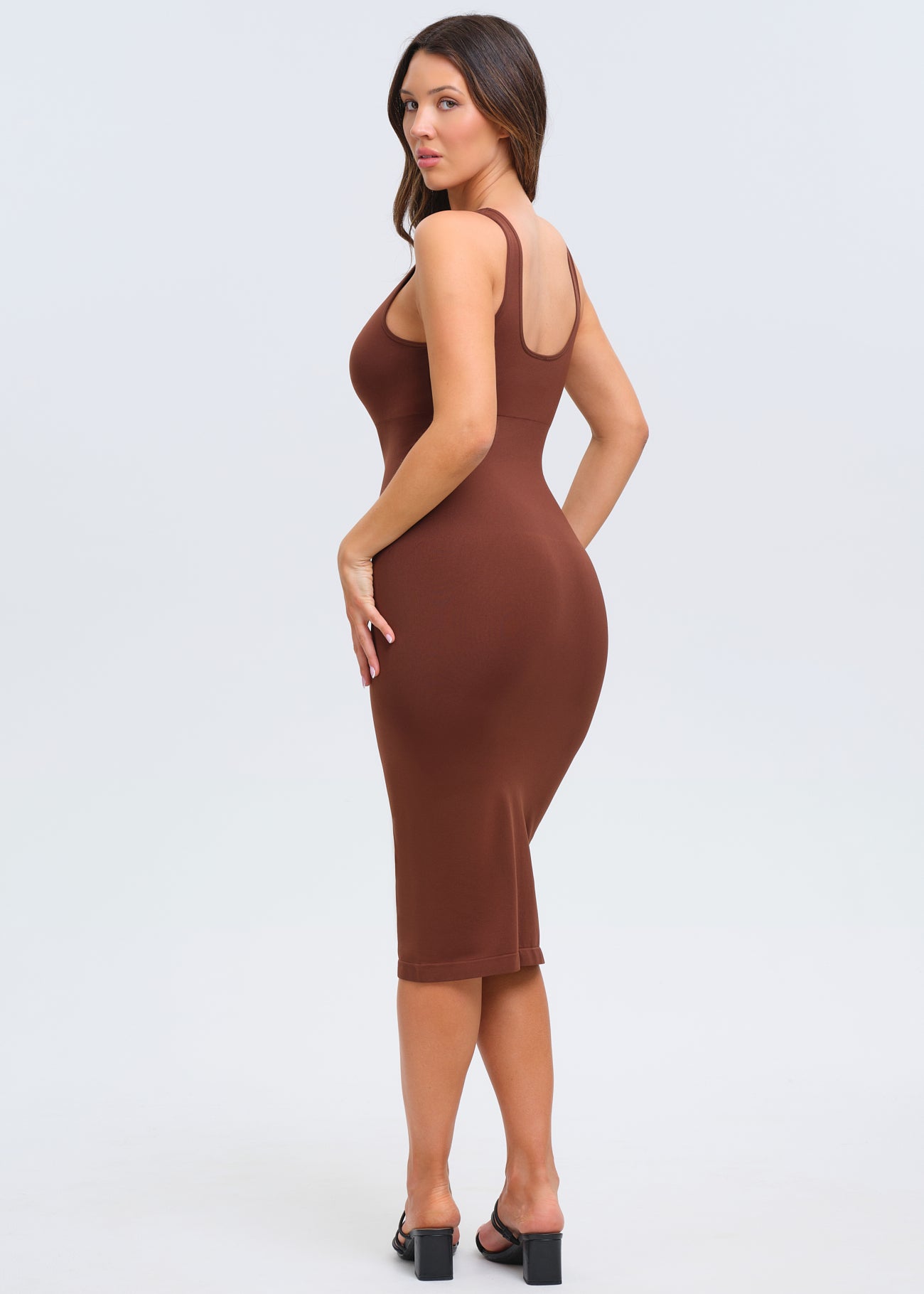 SnatchedKnit Halter Maxi Dress