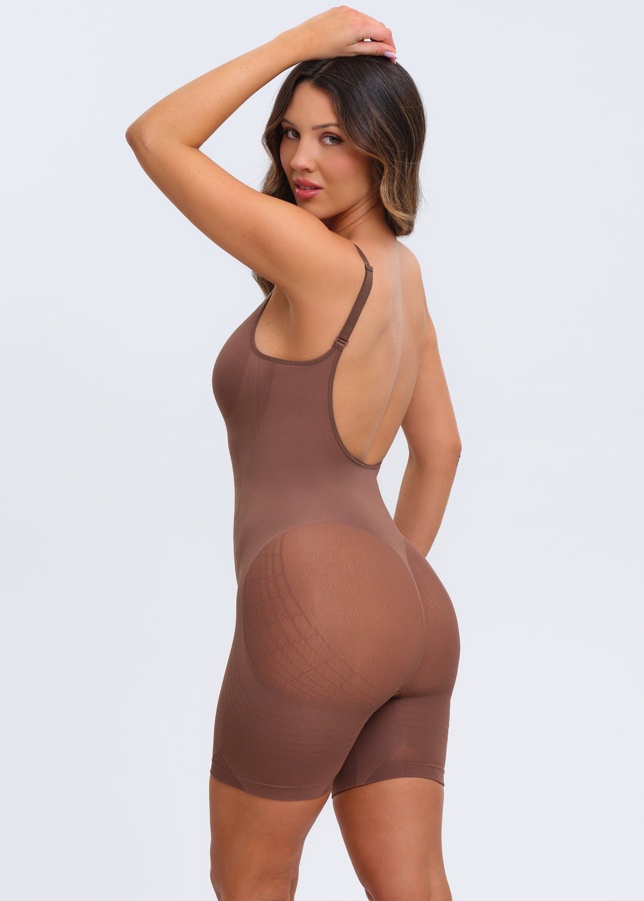 PowerMesh Sculpting Bodysuit Shorts