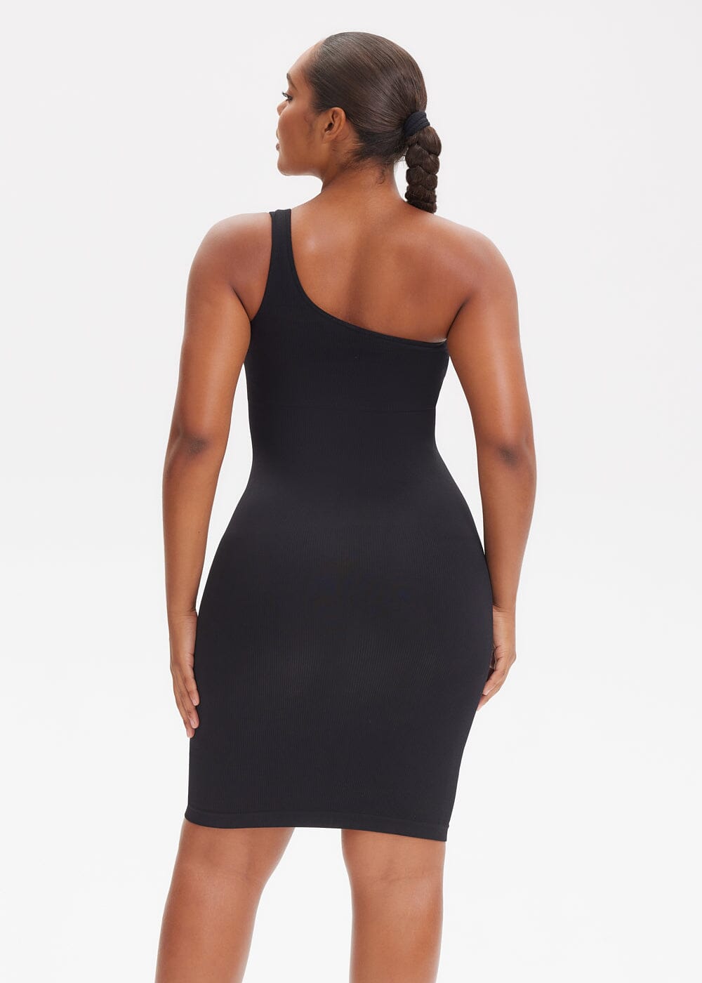 Shapewear Dress One-Shoulder Strap - She's Waisted