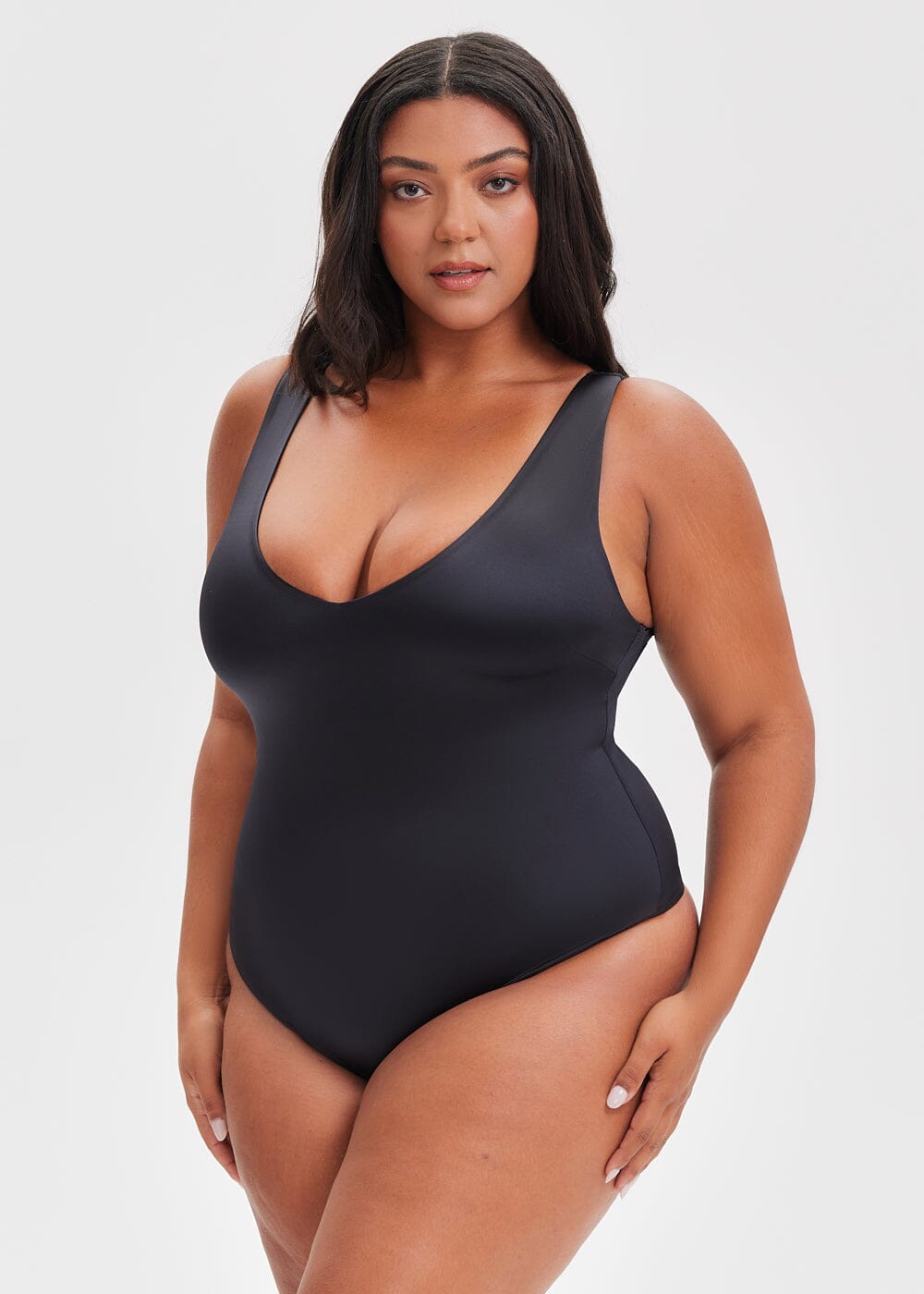 SatinSculpt Tank Shaping Bodysuit