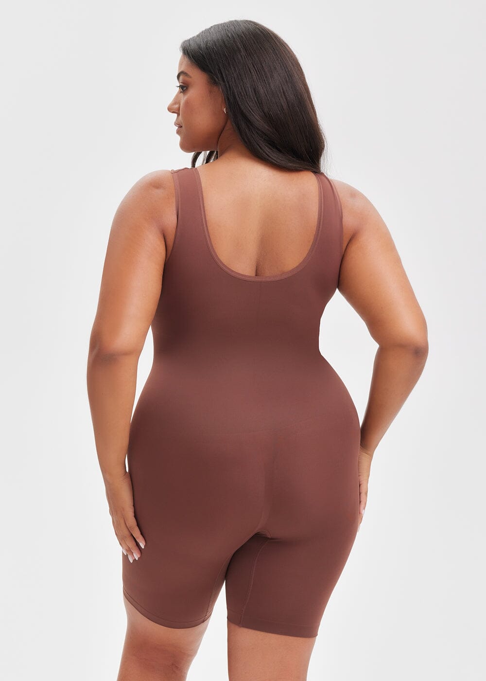 Restocked ‼️ Liquid Spandex Shaper Shorts S - 3xl Brown $285 Visit P