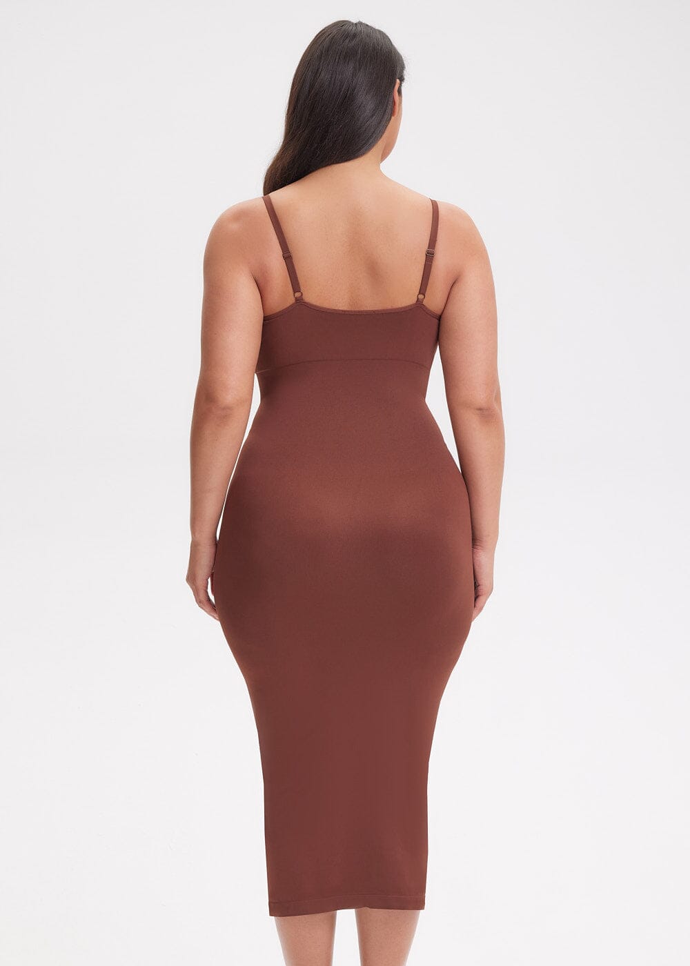 Shapewear Dress V-Neck Sami Maxi - She's Waisted