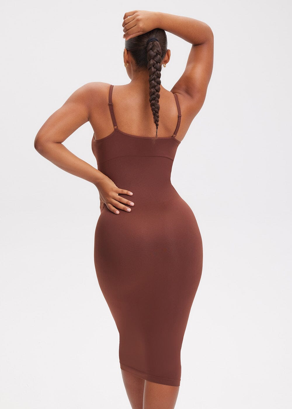 Shapewear Dress V-Neck Sami Maxi - She's Waisted