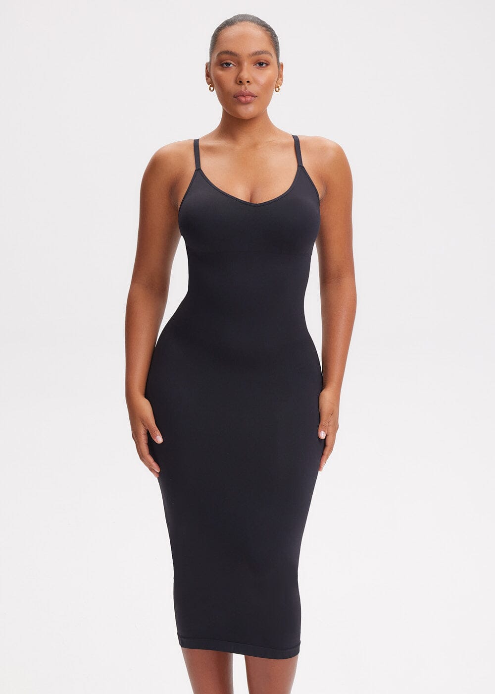 Shapewear Dress V-Neck Sami Maxi - She's Waisted