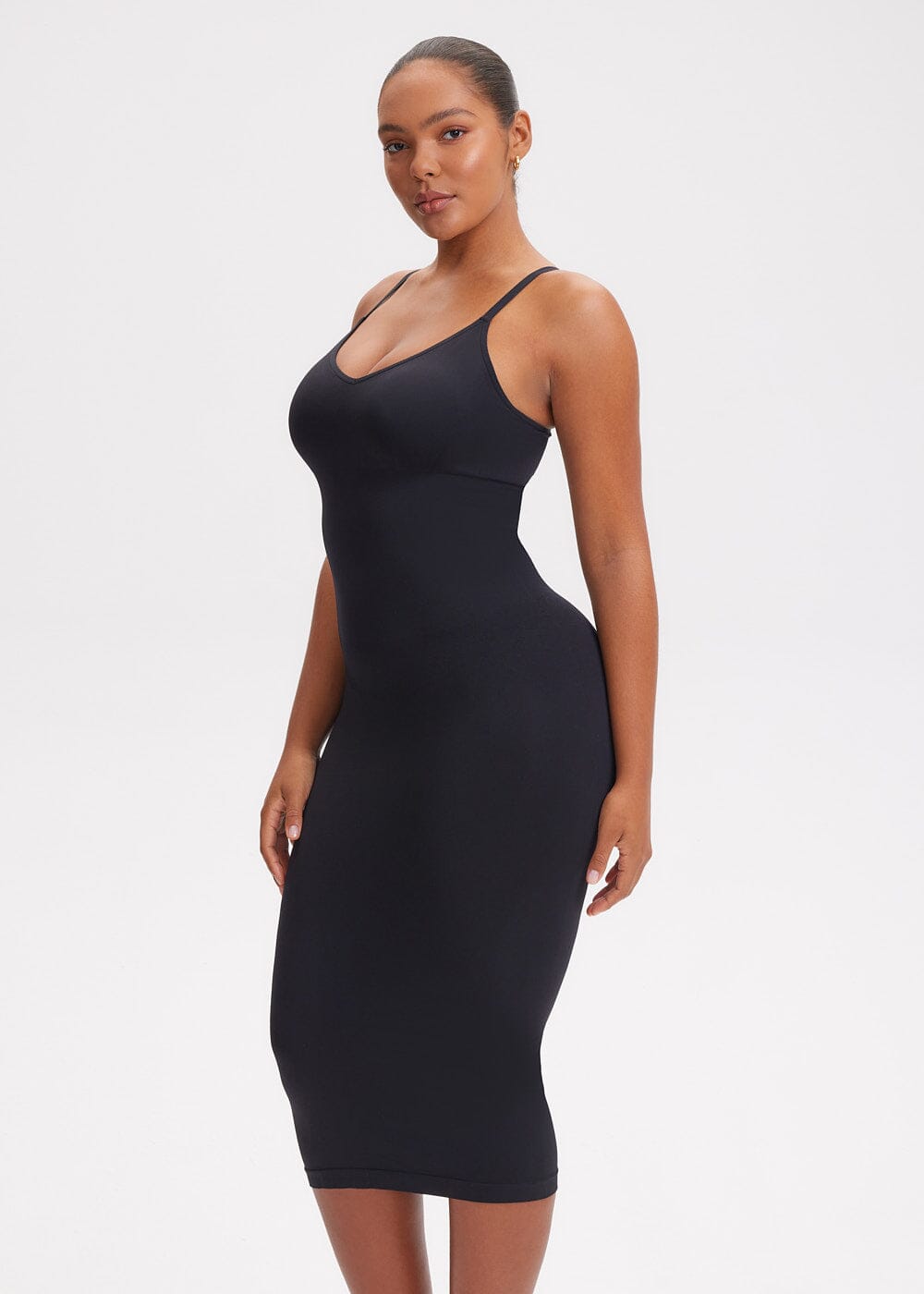 Shapewear Dress V-Neck Sami Maxi - She's Waisted