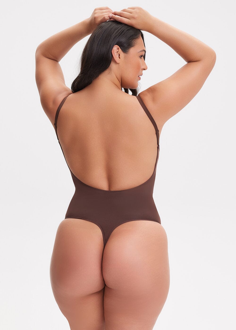 Smoothing Open-Back Thong Shaper - She's Waisted