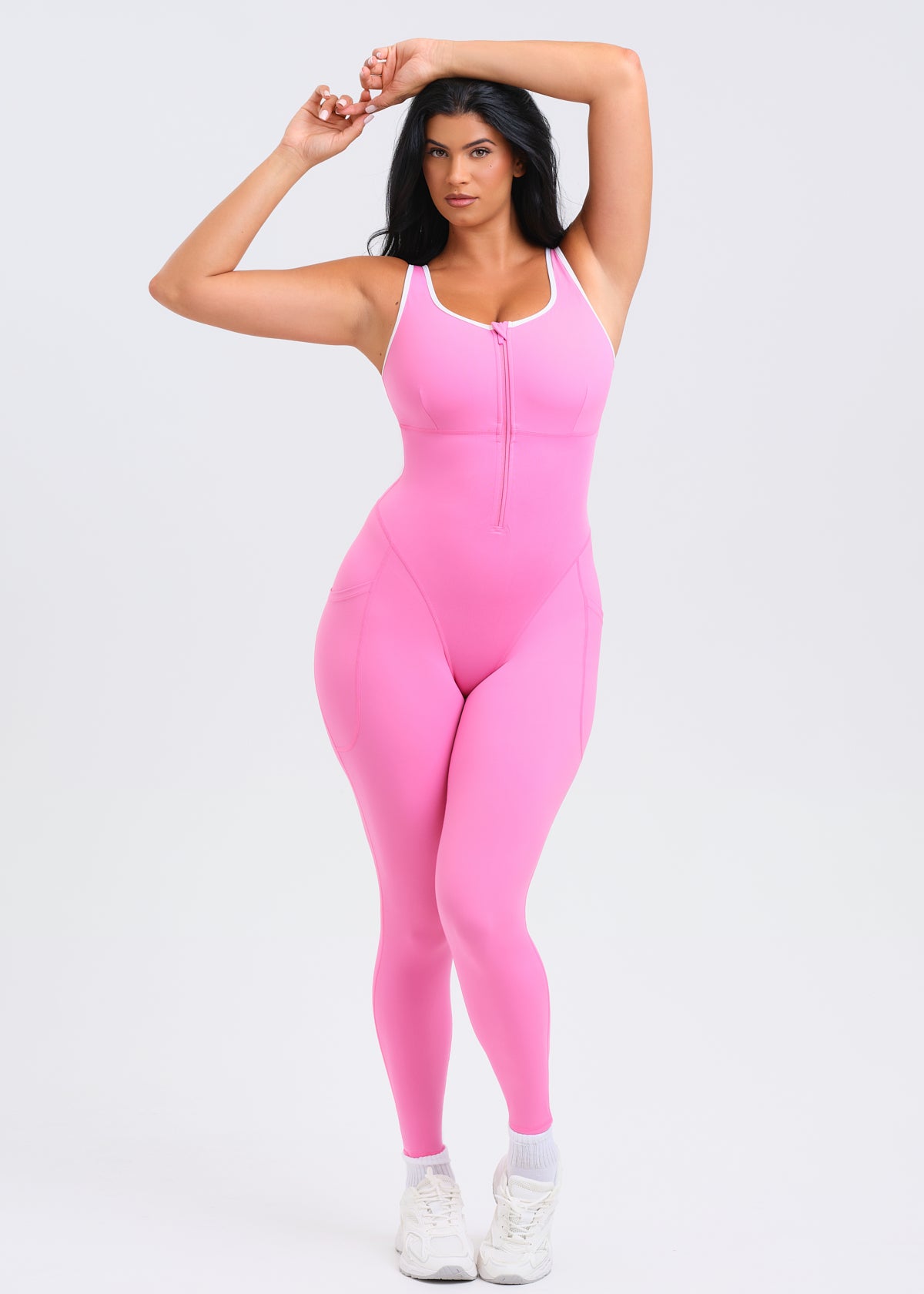 SaunaSculpt Jumpsuit W/ Pockets