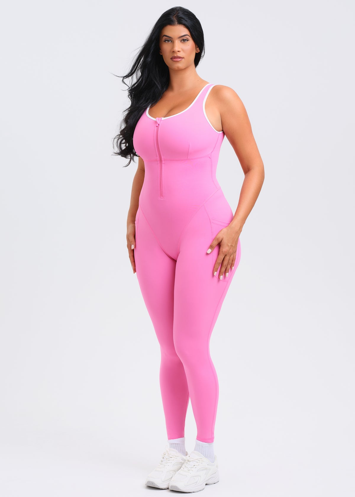SaunaSculpt Jumpsuit W/ Pockets