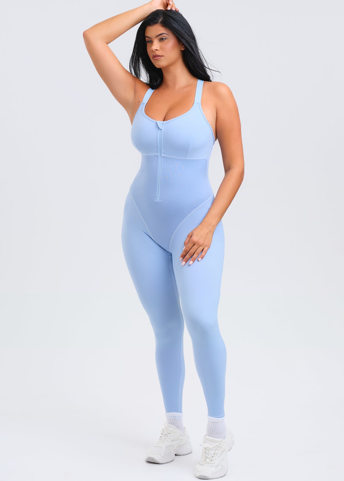 SaunaSculpt Open-Back Jumpsuit
