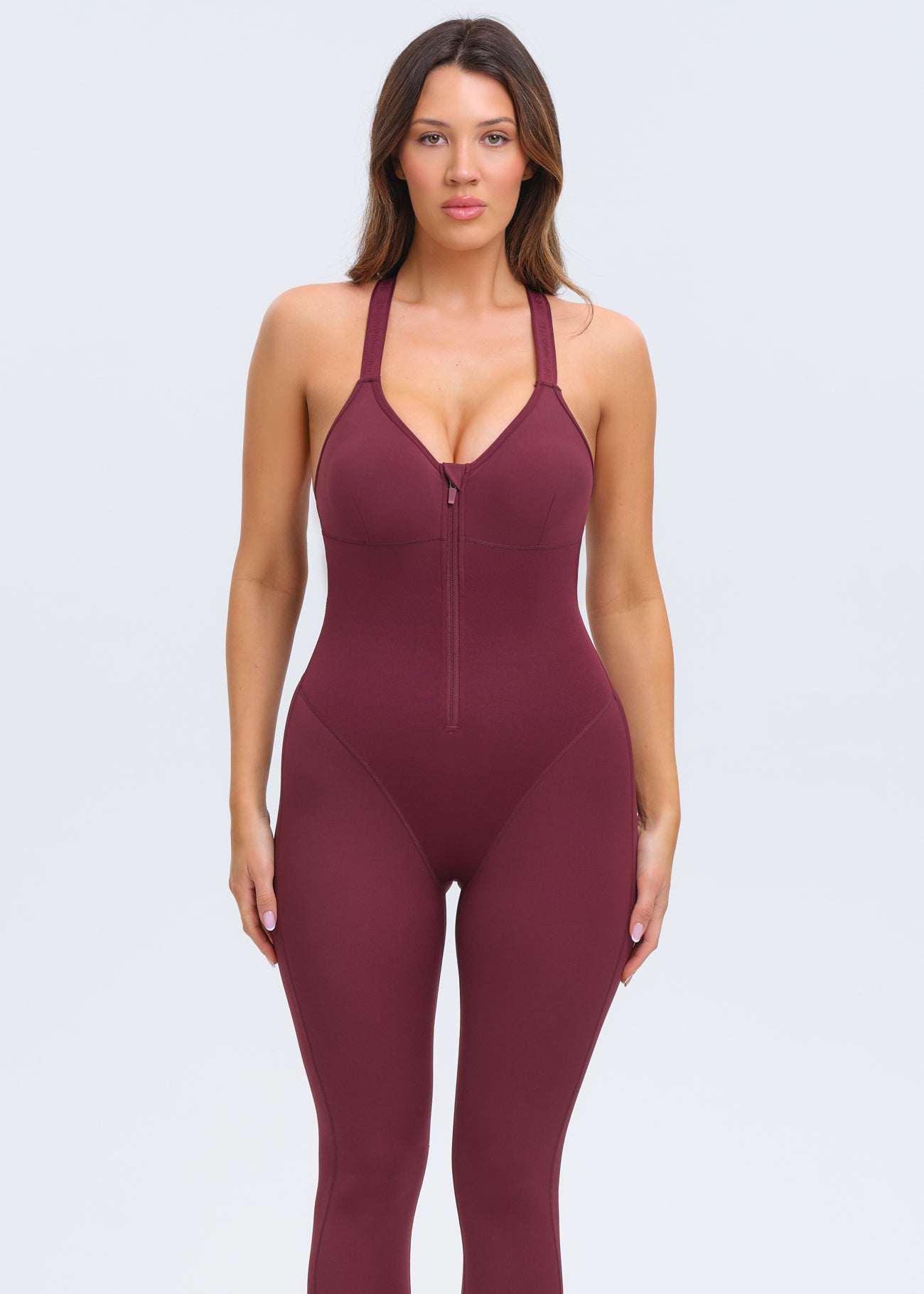 SaunaSculpt Open-Back Jumpsuit