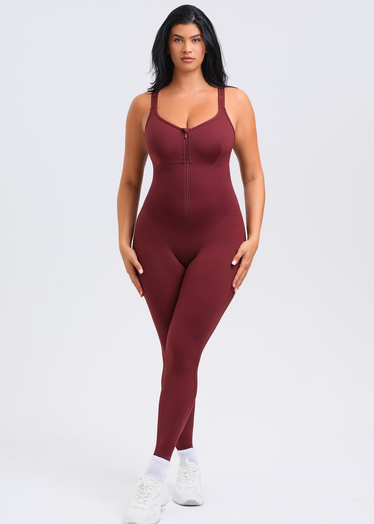 SaunaSculpt Open-Back Jumpsuit