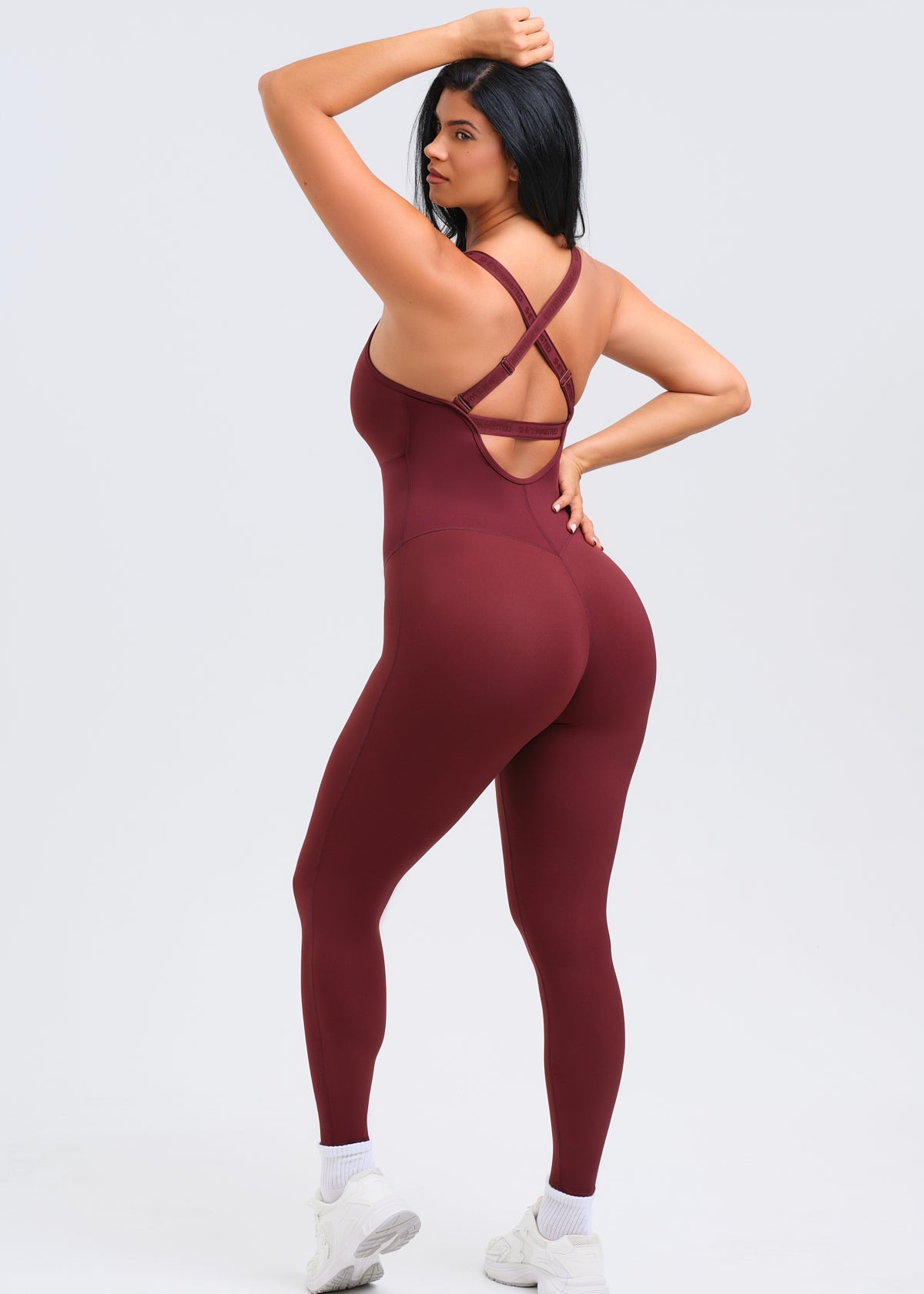 SaunaSculpt Open-Back Jumpsuit