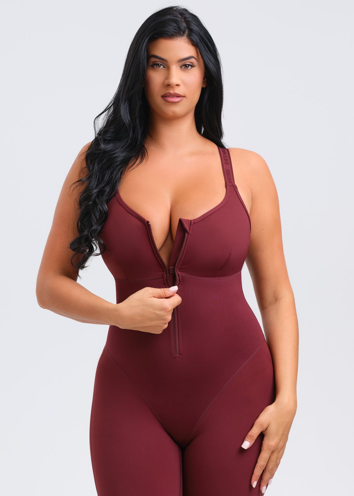 SaunaSculpt Open-Back Jumpsuit