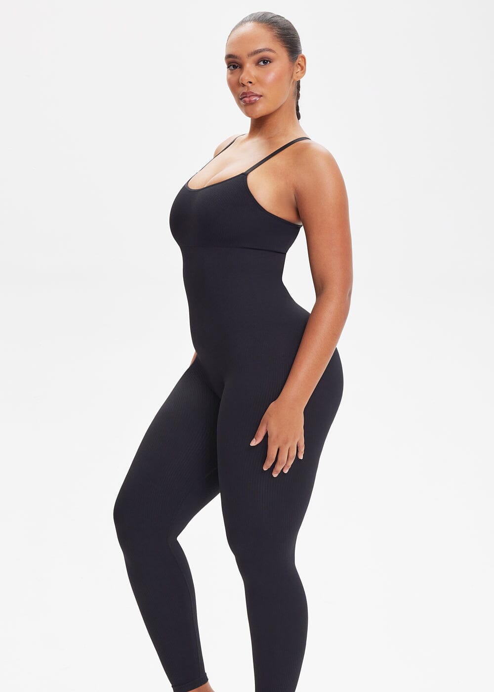 Snatching Seamless Jumpsuit - She's Waisted