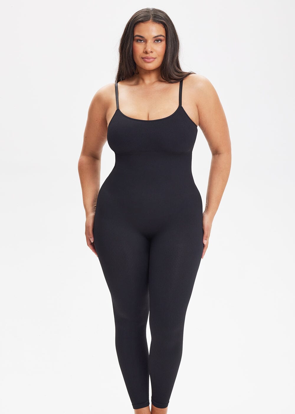 Snatching Seamless Jumpsuit - She's Waisted