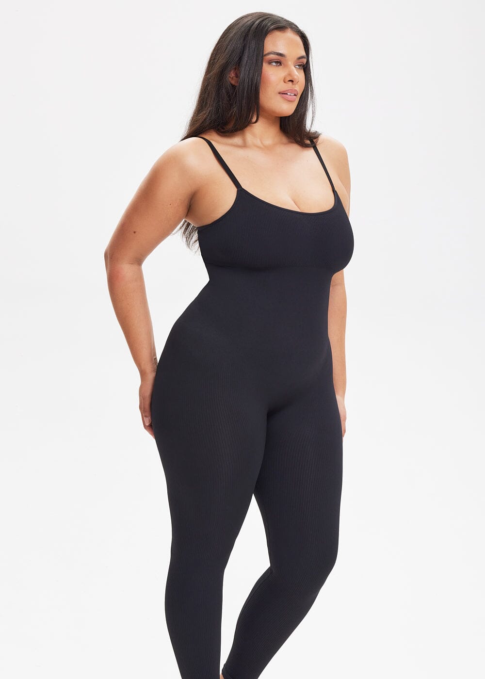 Snatching Seamless Jumpsuit - She's Waisted