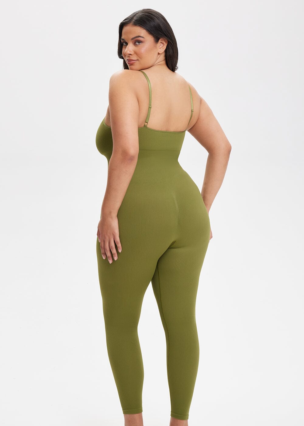 Snatching Seamless Jumpsuit - She's Waisted