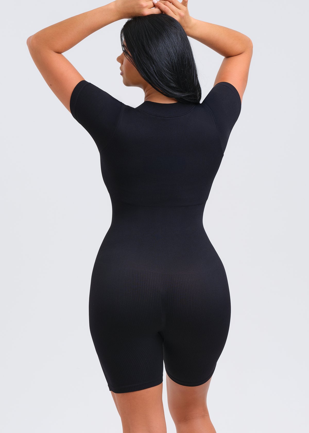 SnatchedKnit Short Sleeve Romper