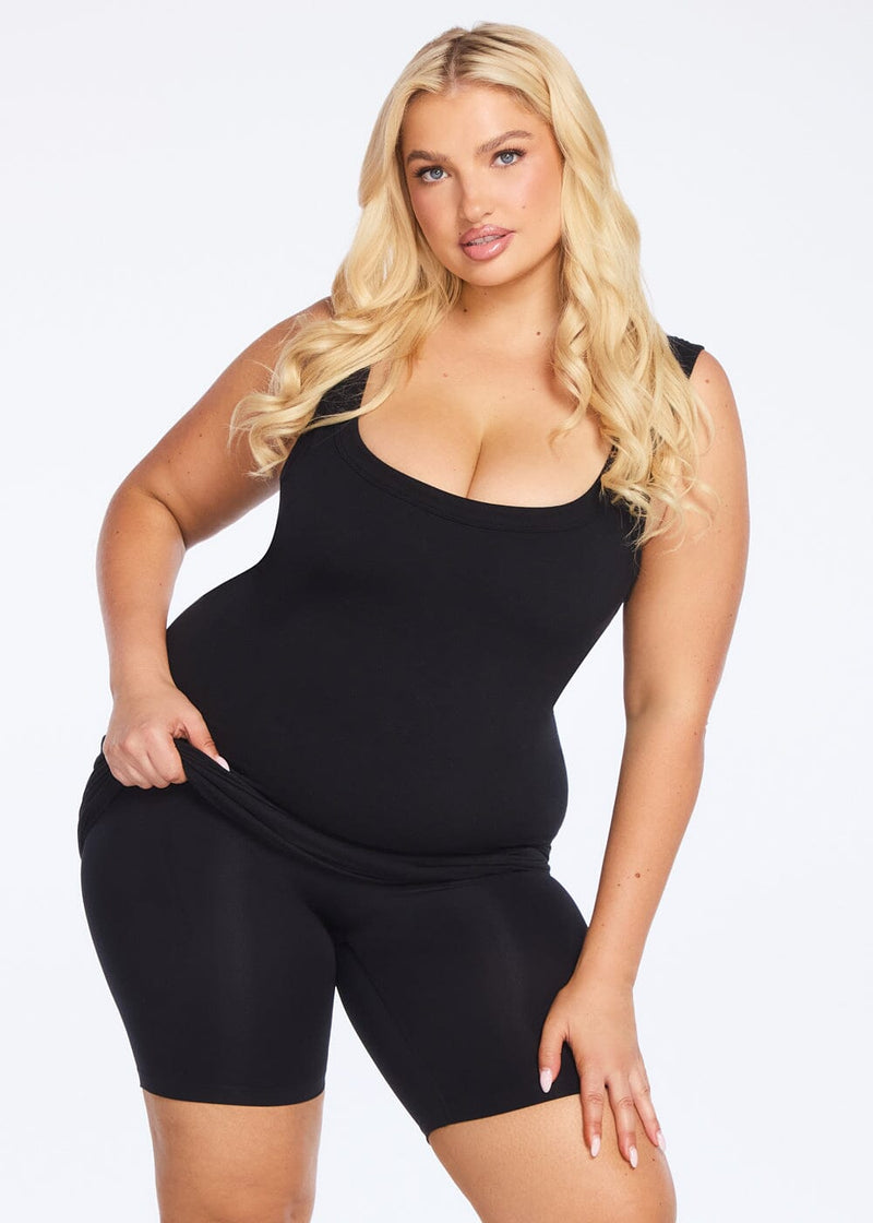 Spiraling Tank Dress