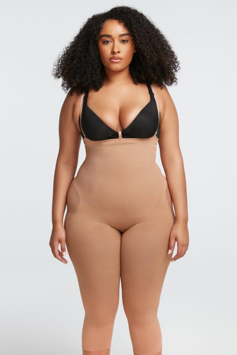Seamless Power Mesh Shaper Capris