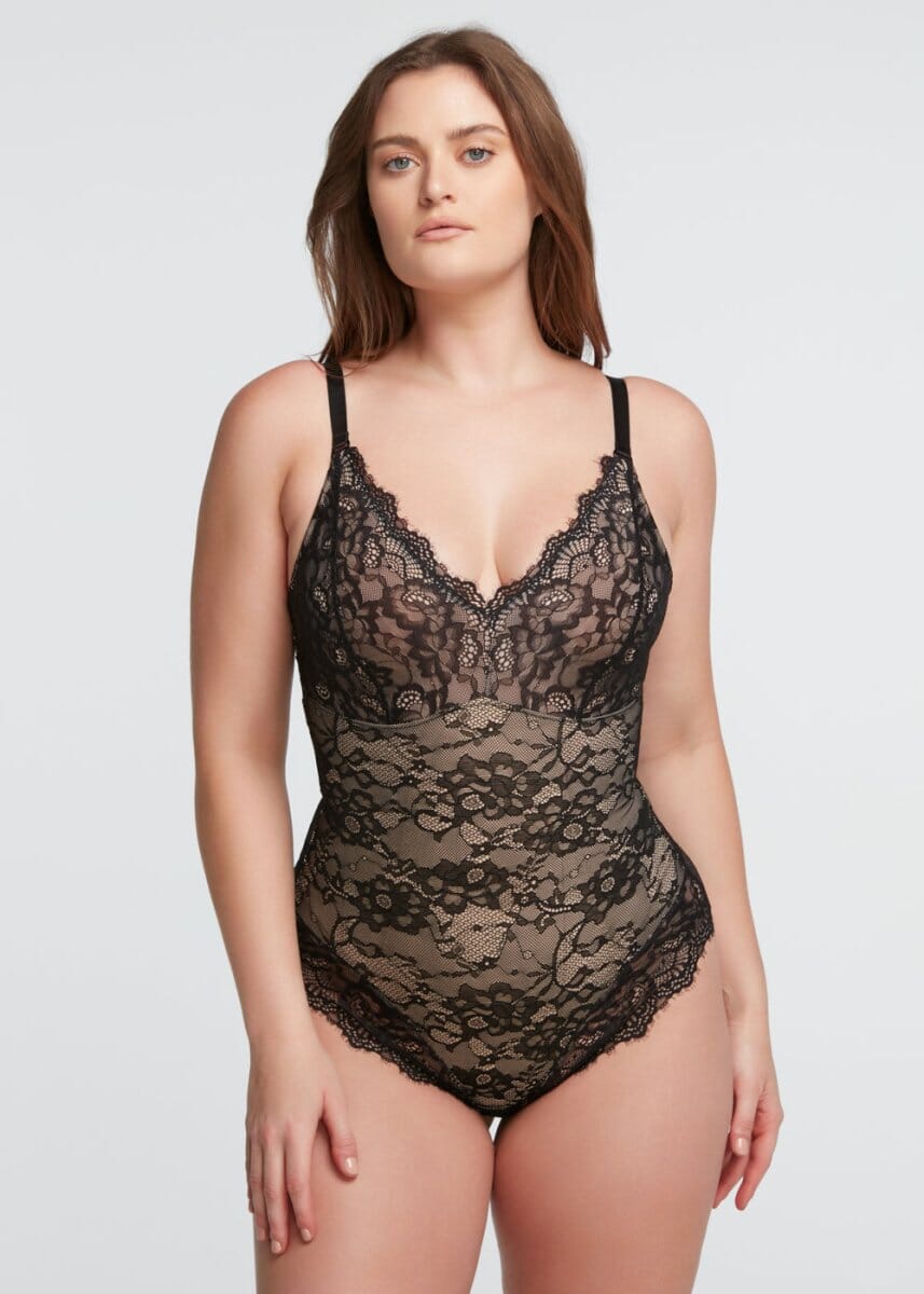 Lace Shaper Bodysuit - She's Waisted
