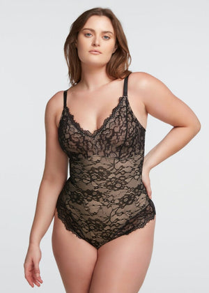 Lace Shaper Bodysuit - She's Waisted