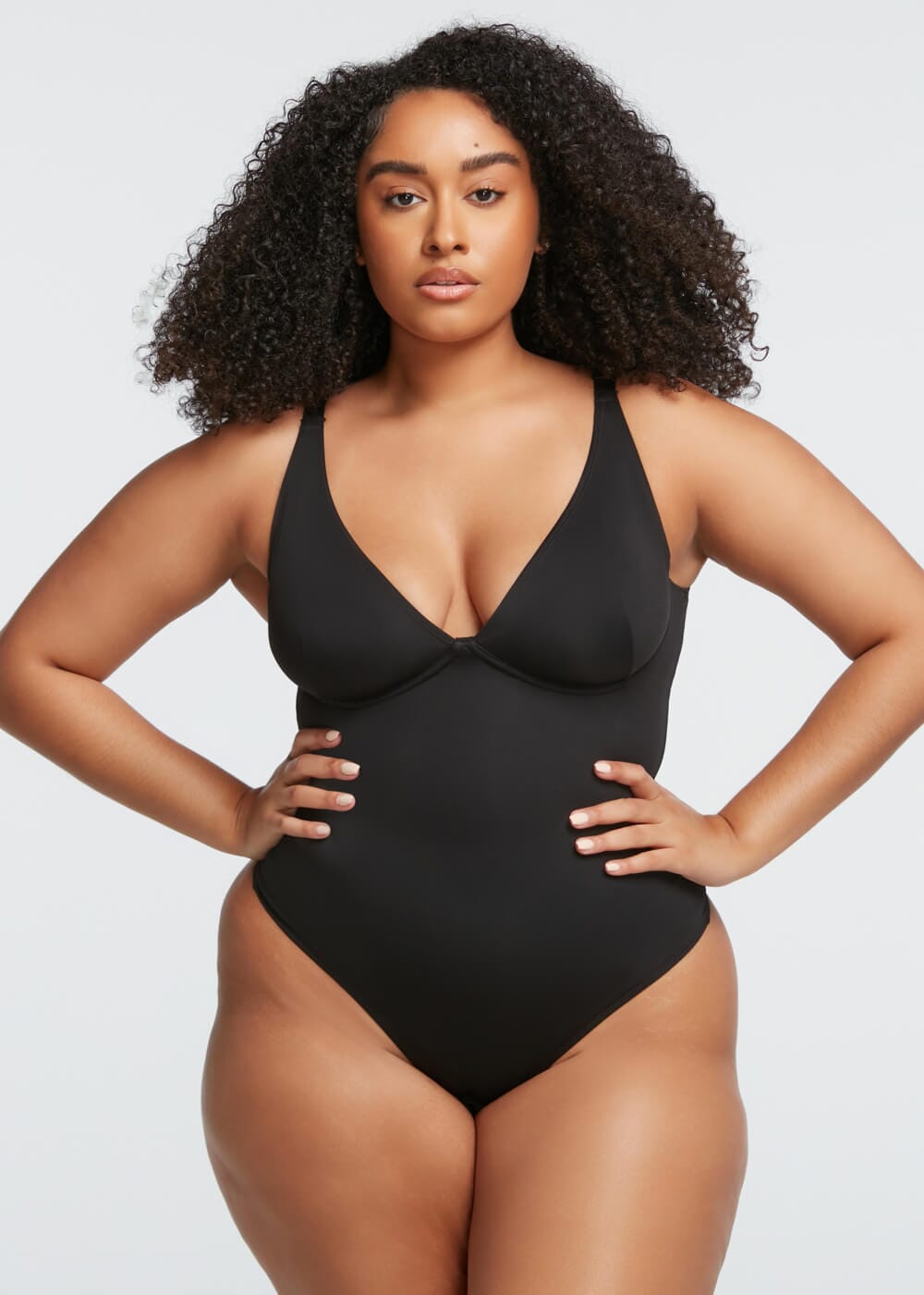 Bra & Bodysuit Thong Shaper - She's Waisted