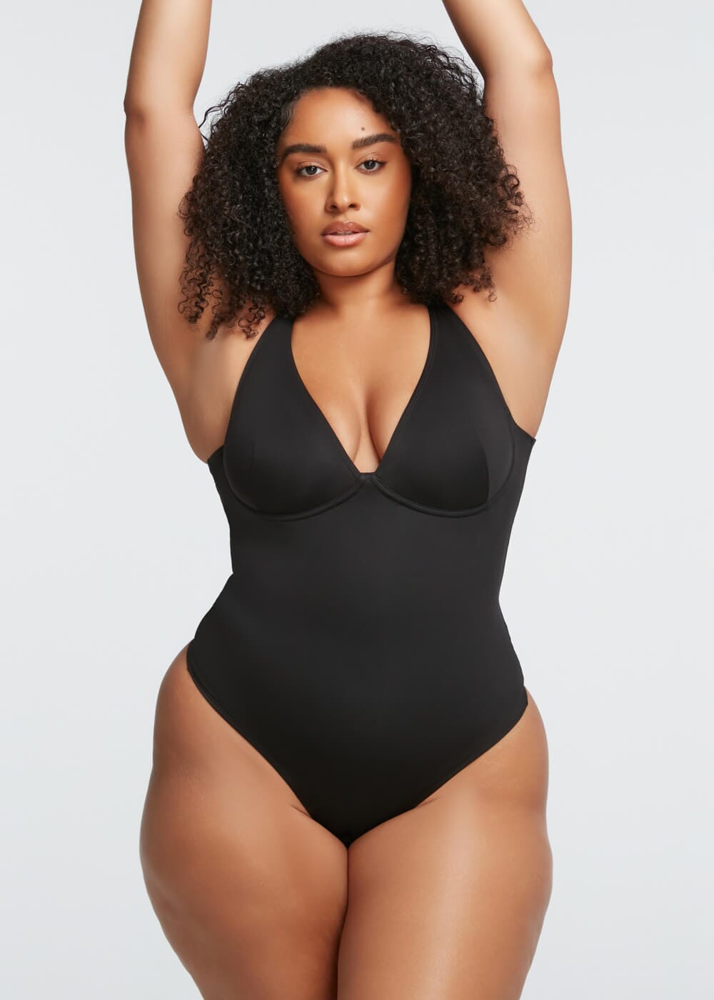 Bra & Bodysuit Thong Shaper - She's Waisted