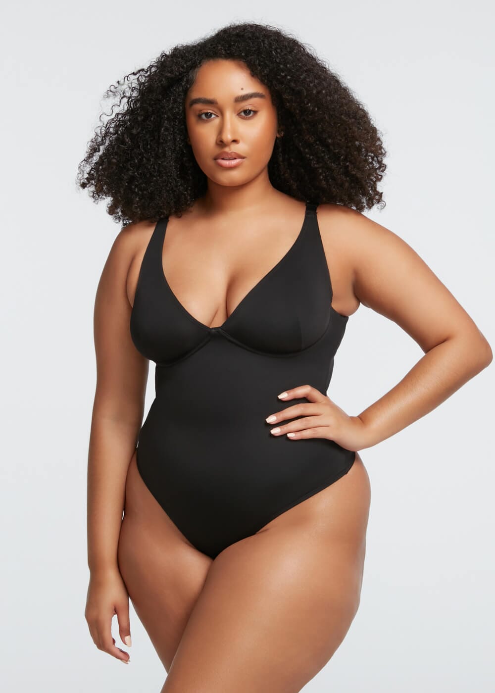 Bra & Bodysuit Thong Shaper - She's Waisted