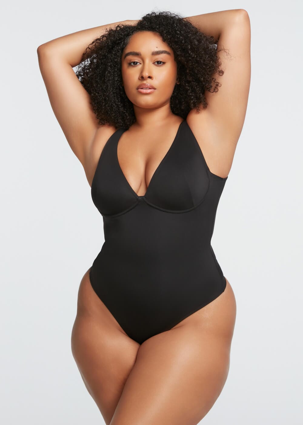 Bra & Bodysuit Thong Shaper - She's Waisted