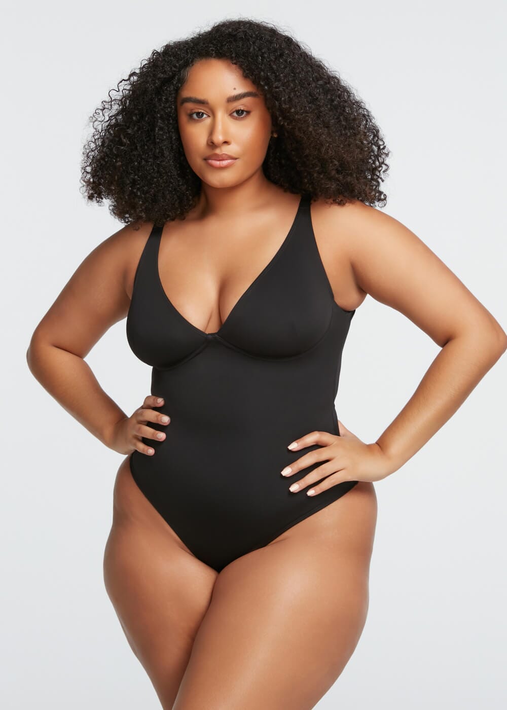 Bra & Bodysuit Thong Shaper - She's Waisted