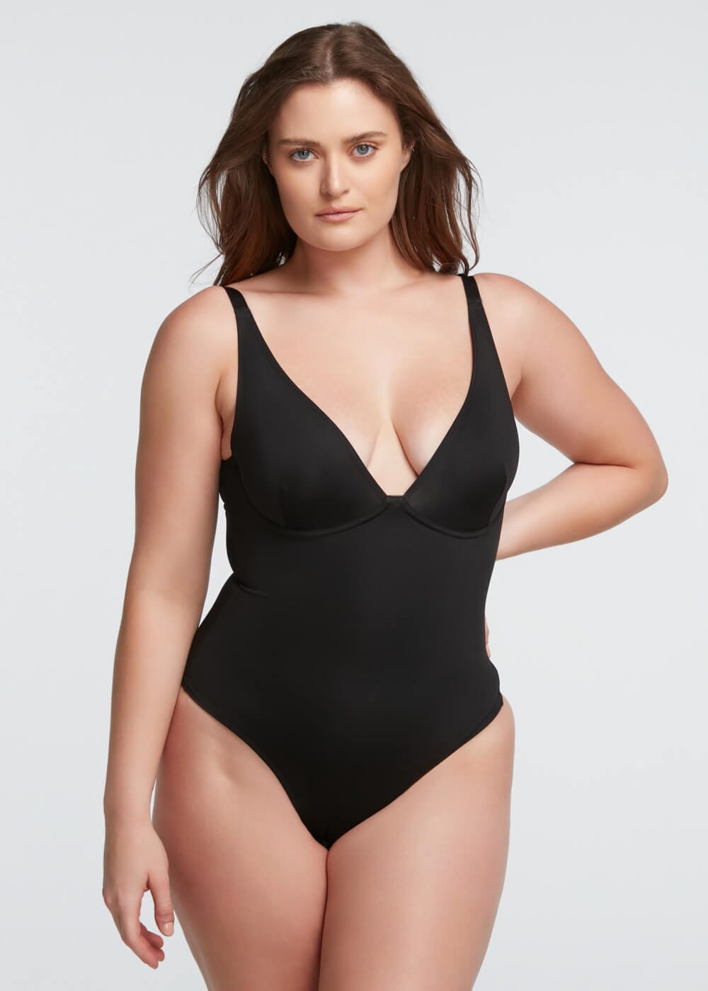 Bra & Bodysuit Thong Shaper - She's Waisted