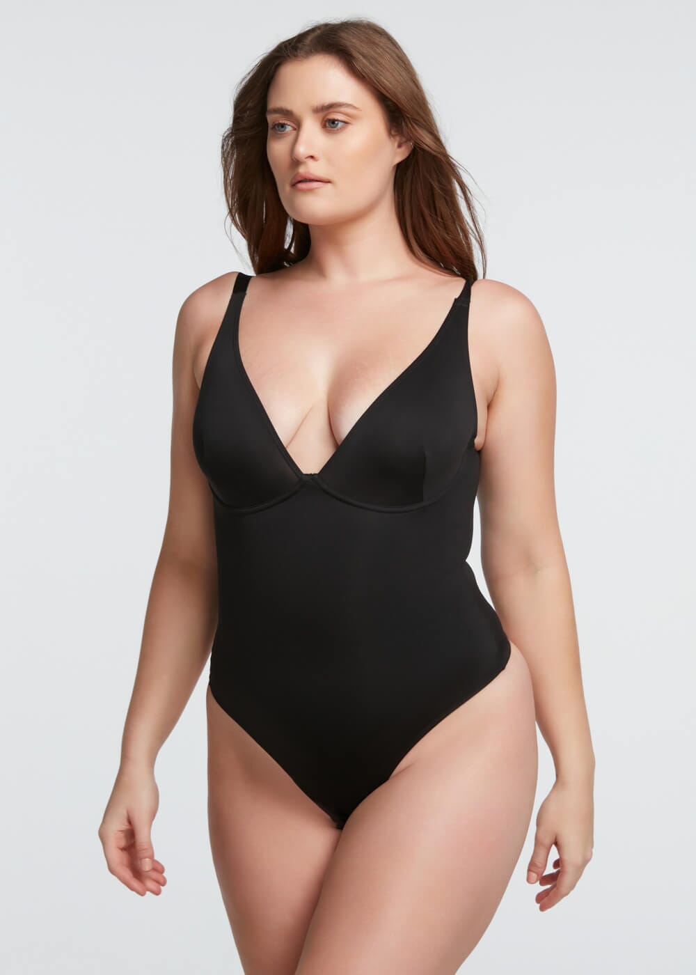 Bra & Bodysuit Thong Shaper - She's Waisted