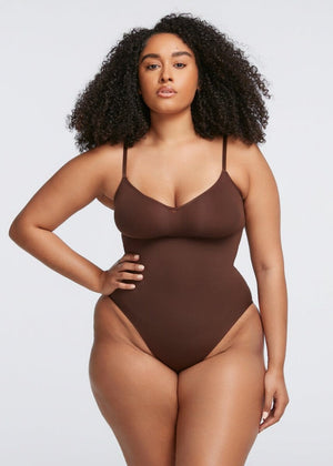 Smoothing Bodysuit Brief Shaper - She's Waisted