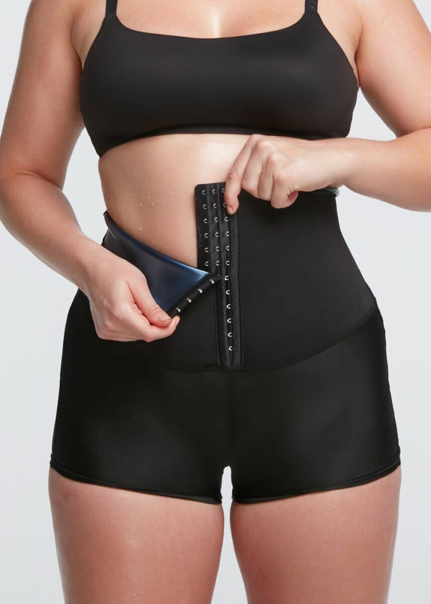 Thermo Sweat Compressing Shorts - She's Waisted
