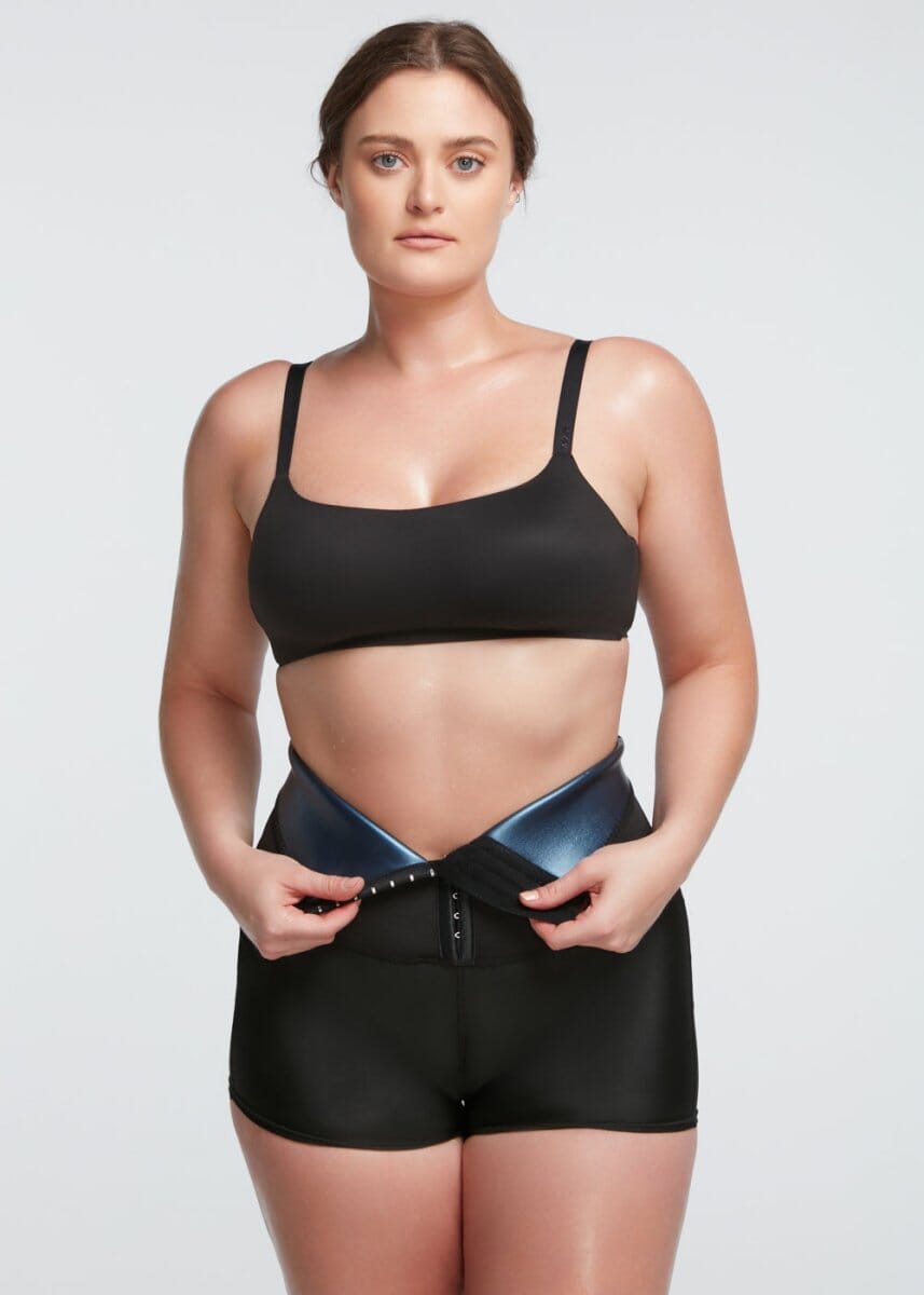 Thermo Sweat Compressing Shorts - She's Waisted