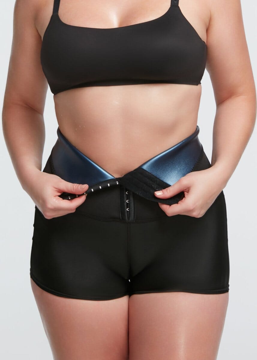 Thermo Sweat Compressing Shorts - She's Waisted