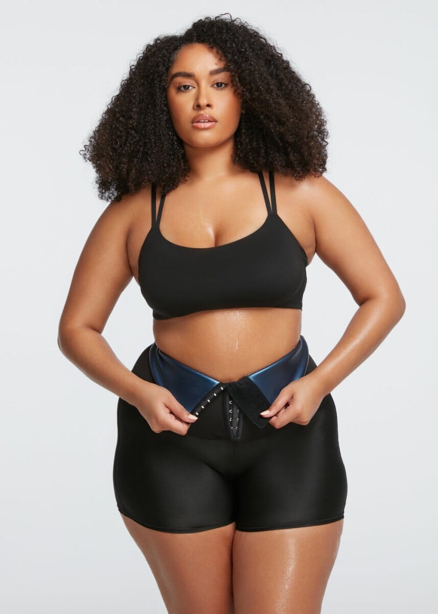 Thermo Sweat Compressing Shorts - She's Waisted