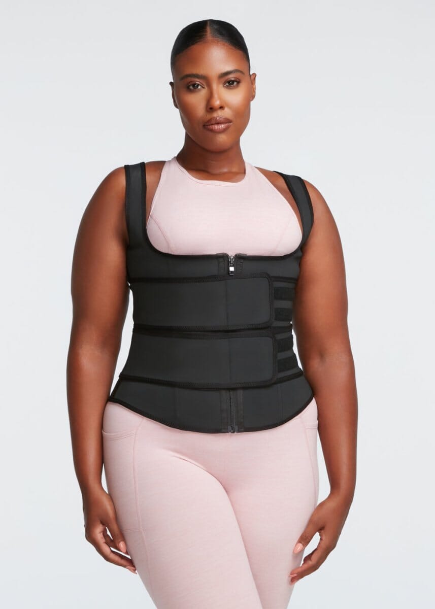 Latex shop sweat vest