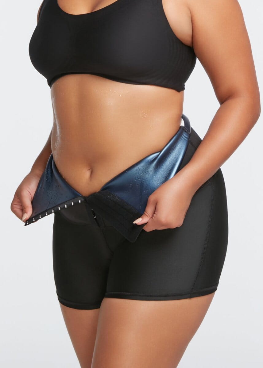 Thermo Sweat Compressing Shorts - She's Waisted