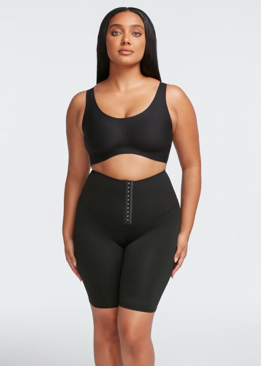 Compressing Shaper Biker Shorts - She's Waisted