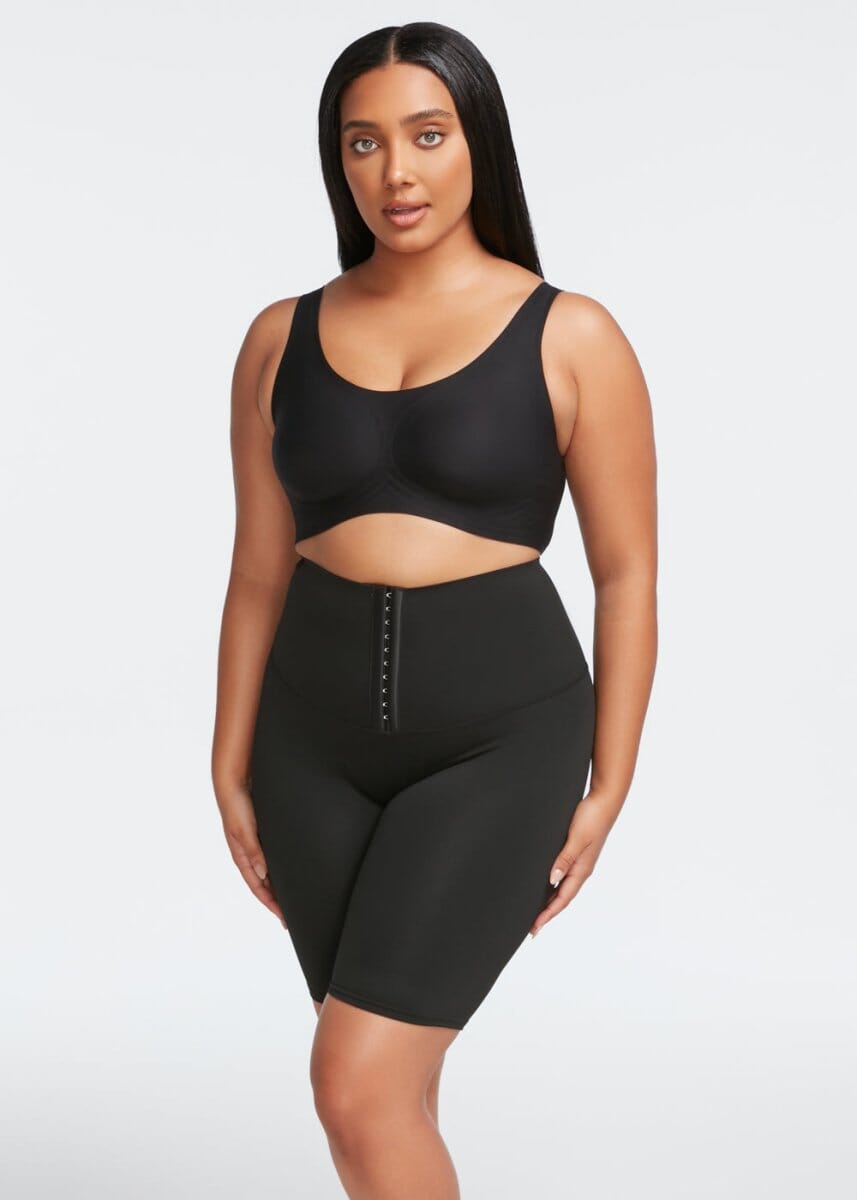 Compressing Shaper Biker Shorts - She's Waisted