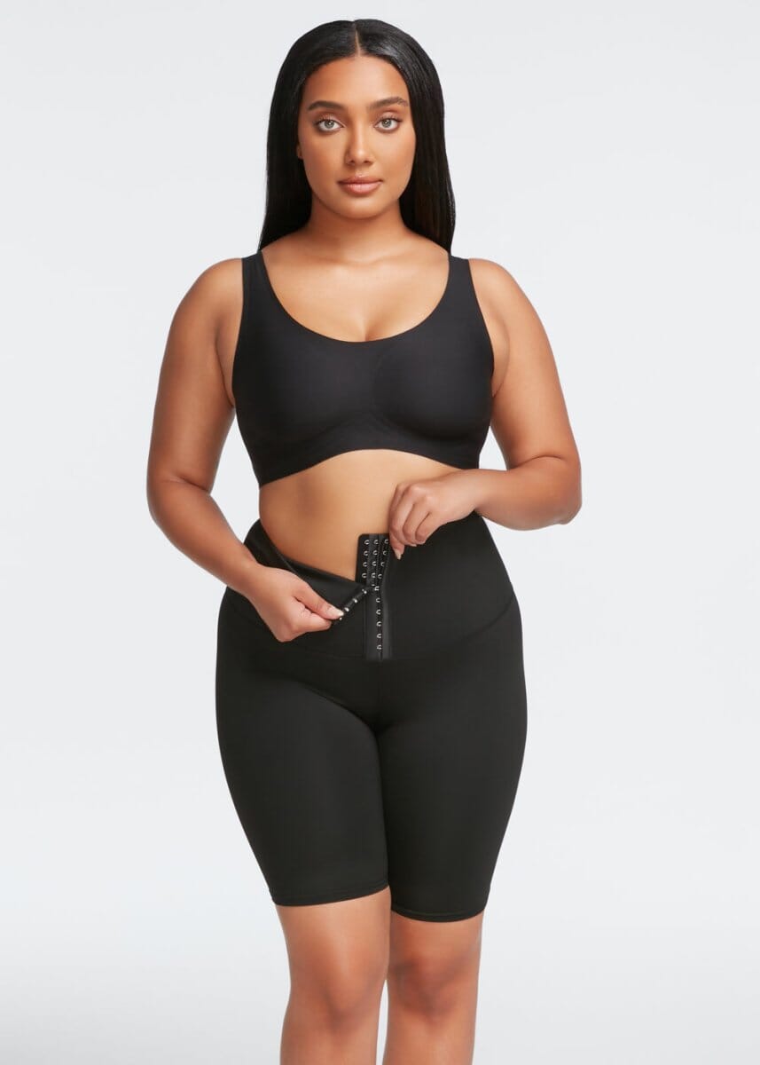 Compressing Shaper Biker Shorts - She's Waisted