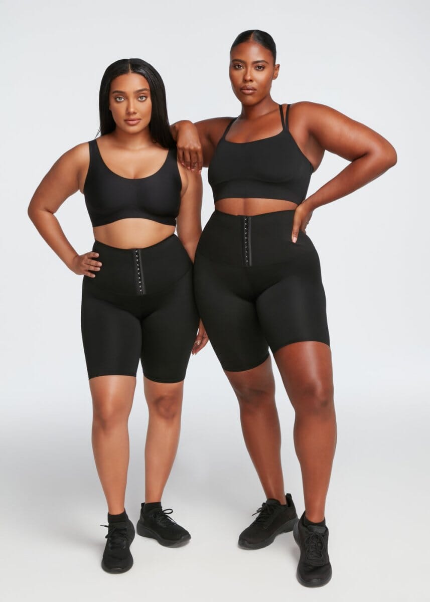 Compressing Shaper Biker Shorts - She's Waisted
