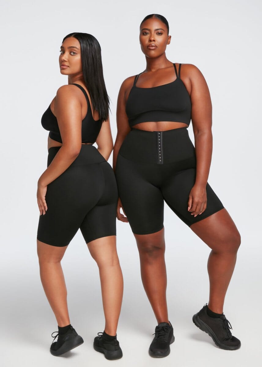 Compressing Shaper Biker Shorts - She's Waisted