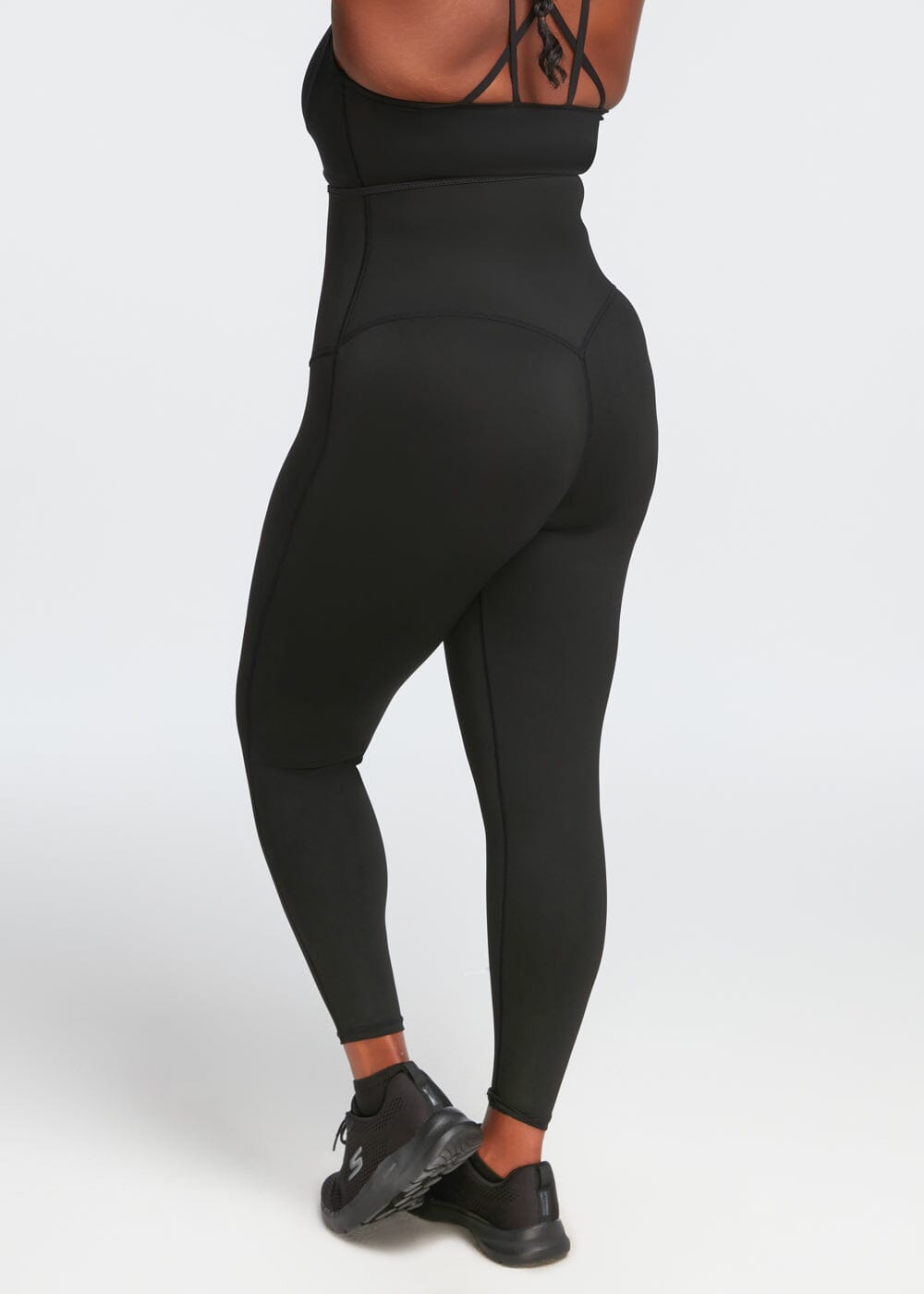 Women High Waisted Compression Workout Shaper Leggings Thermo