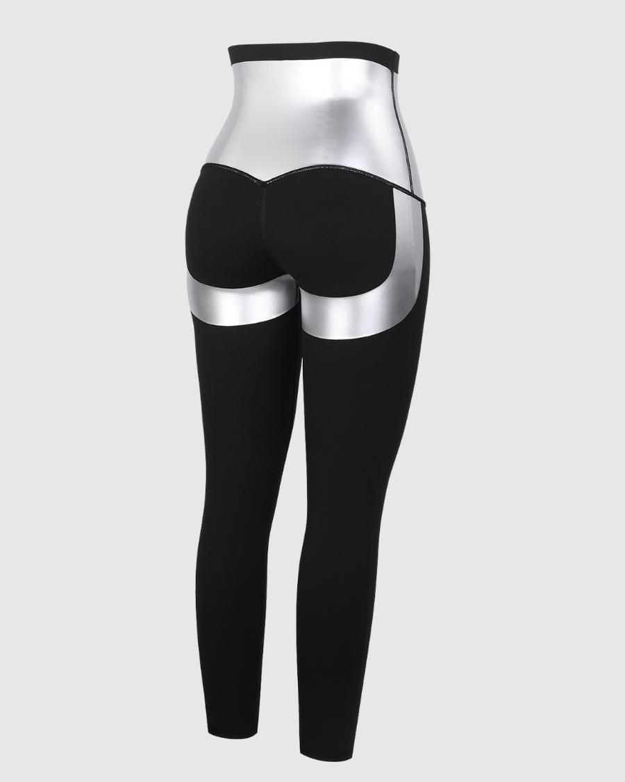Seamless Sauna Leggings - She's Waisted
