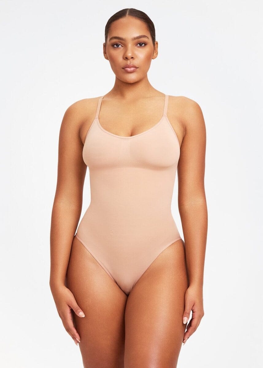 Smoothing Bodysuit Brief Shaper - She's Waisted