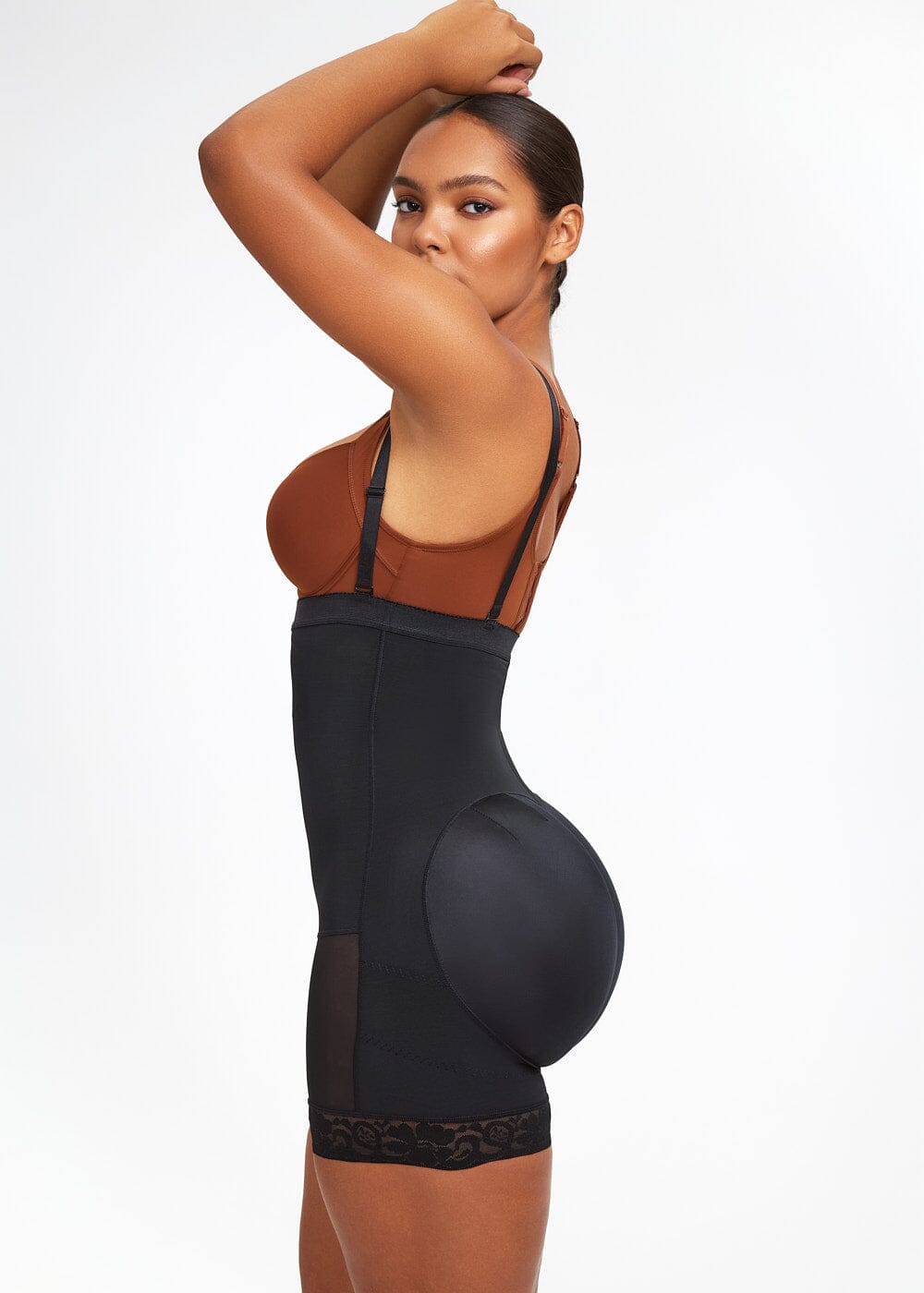 Booty Boosting Body Suit - Side Zipper