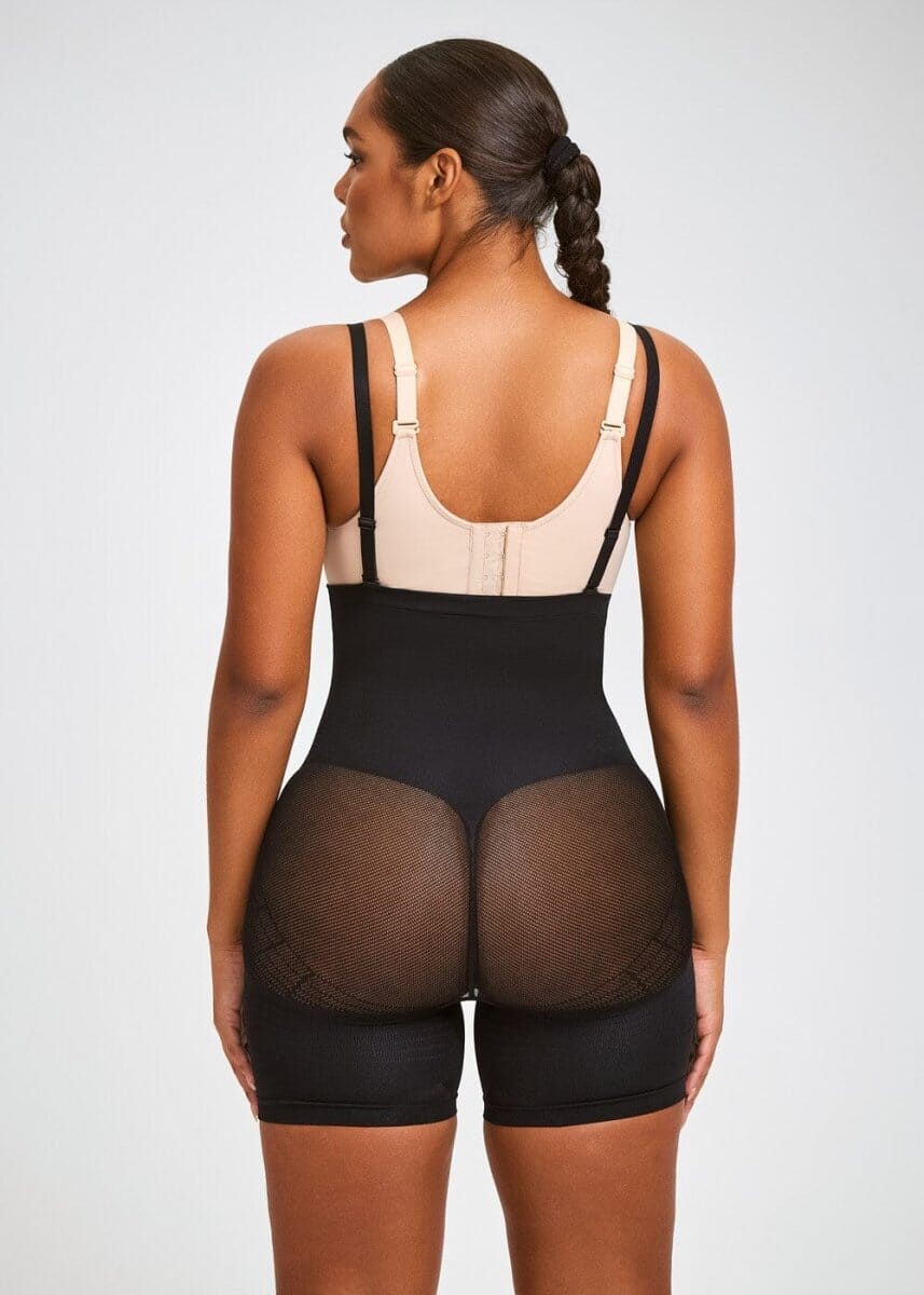 Seamless Power Mesh Shorts - She's Waisted